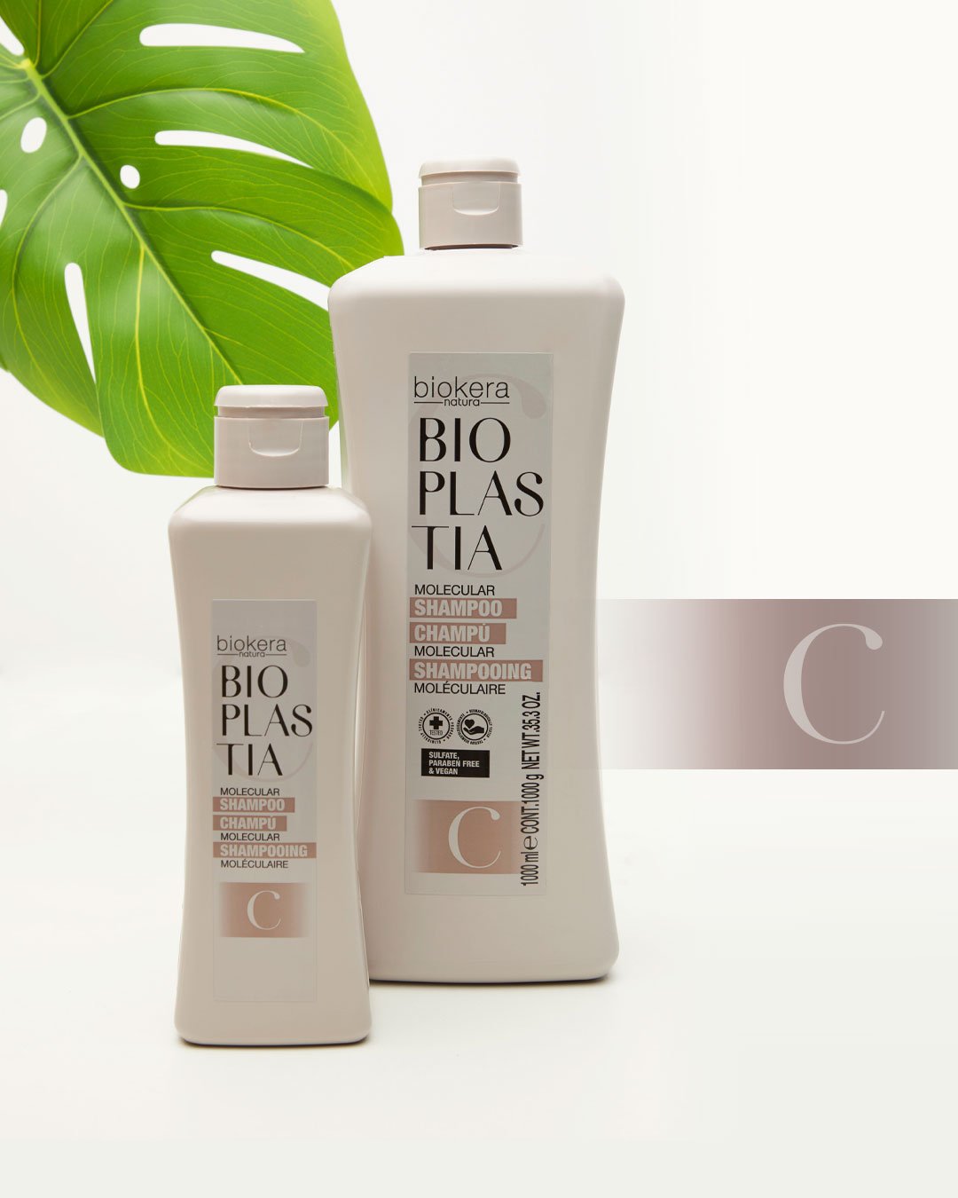 Cabello revitalizado con brillo intenso con Bioplastia Revitalizante