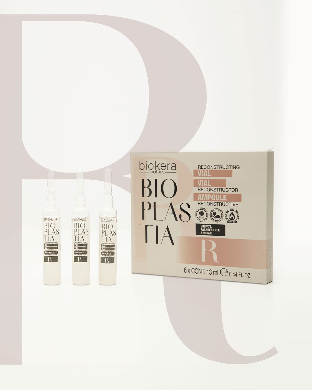 Bioplastia Reestructurador para fortalecer cabello dañado y puntas abiertas