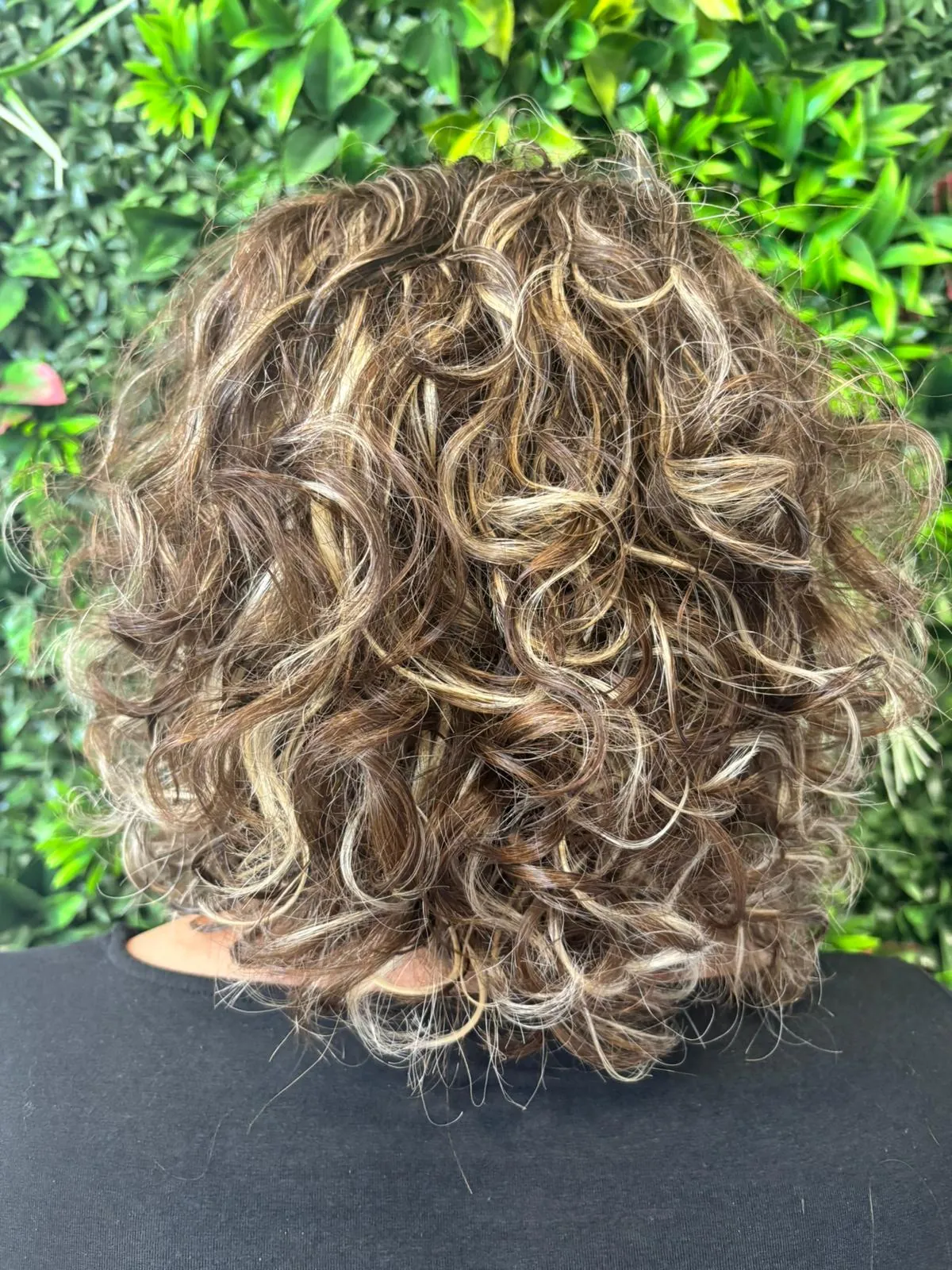 After straightening treatment in Barcelona